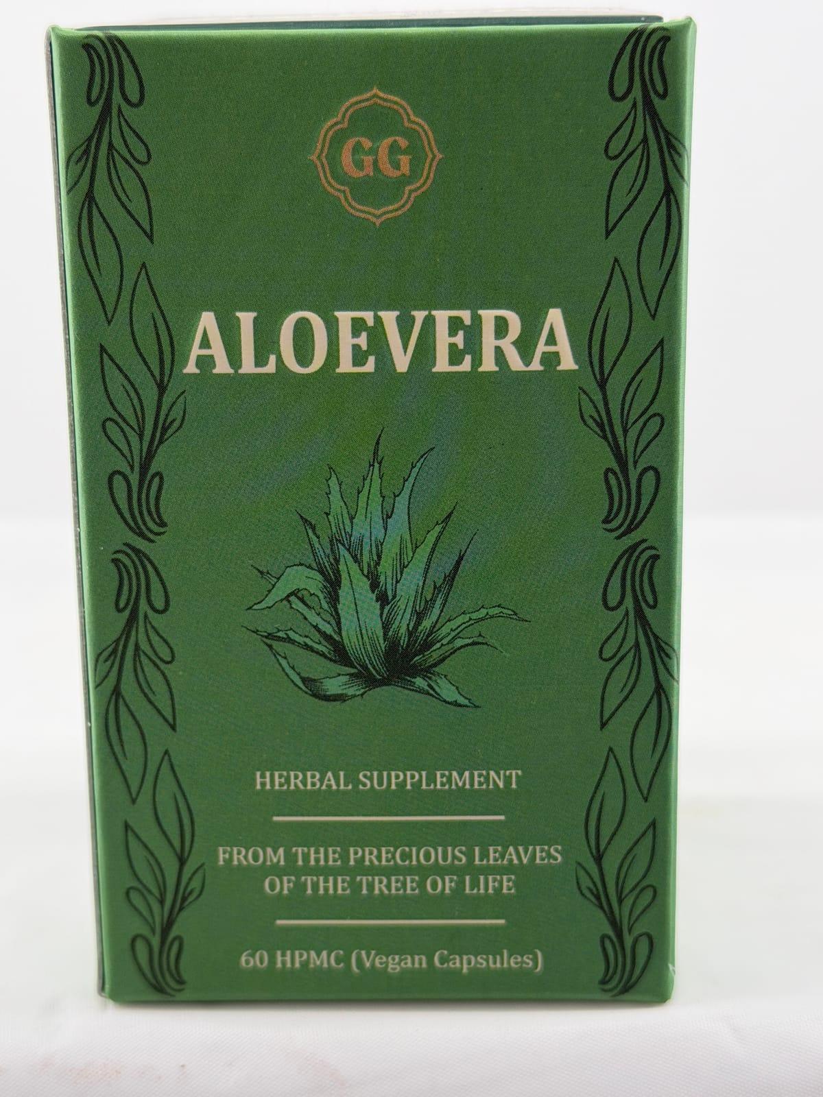 GG herbal supplement aloevera 60 Capsules
